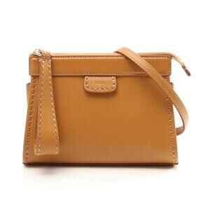 Chloe Edith Shoulder Bag brown leather